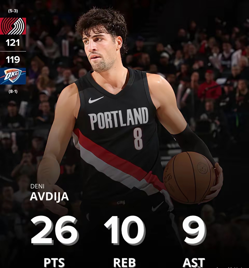 九游VIP-开拓者大胜雷霆,保持不败之地